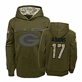 Nike Packers 17 Davante Adams 2019 Salute To Service Stitched Hooded Sweatshirt,baseball caps,new era cap wholesale,wholesale hats